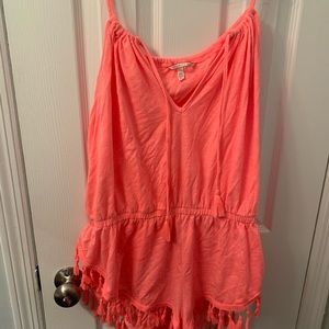 Victoria’s Secret Fringe Swim Coverup Romper